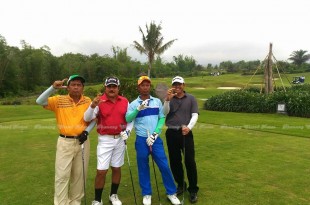 Merapi Golf with Watimpres Jend Purn Subagyo HS